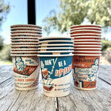 28 WHOLESALE 1950s Paper Cups OSCAR SAYS: Employee Continental Can Co LOT
