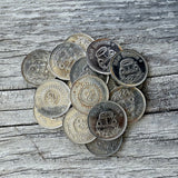 15 WHOLESALE Original 1960s CRYSTAL BEACH BAJA BUGGY Amusement Park Token Coins