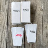 90 WHOLESALE Vtg 1950s PEPSI COLA Dr. Pepper DISPENSER Paper Soda Napkins LOT