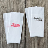 90 WHOLESALE Vtg 1950s PEPSI COLA Dr. Pepper DISPENSER Paper Soda Napkins LOT