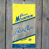 GREEN MOUNTAIN POTATO CHIP Bag 1930s