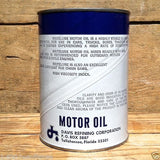 BRITELUBE MOTOR OIL CAN Bank 1960s