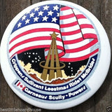 NASA SPACE SHUTTLE Challenger Pinback Pin Set 1980s