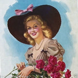 GIRL OF MY DREAMS Promotional Store Calendar 1943