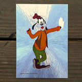 10 DISNEY POSTCARDS 1980s Goofy Minnie Daisy Pluto Pinocchio DUFEX Foil Litho