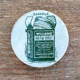 WILLIAMS ANTI PAIN  Ointment Salve RX Tin 1900s