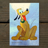 10 DISNEY POSTCARDS 1980s Goofy Minnie Daisy Pluto Pinocchio DUFEX Foil Litho