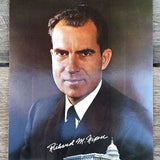 RICHARD M NIXON Jumbo Postcard 1969