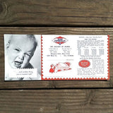 You're Treated Right REAL ESTATE Ink Blotter 1960s