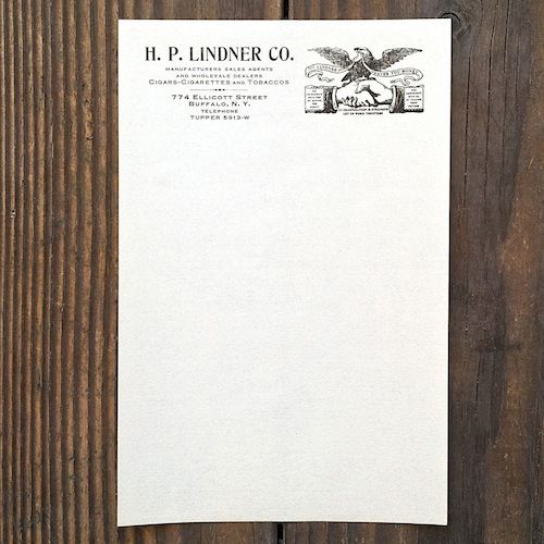Vintage Letterhead Stationary - Delightful Things - Snap Click