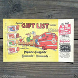 POPSICLE RxR SWEEPSTAKES Gift Booklets 1959