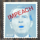 RICHARD NIXON Impeach Stamp 1970