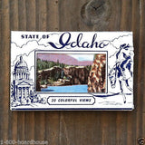IDAHO Mini Souvenir Postcard Booklet 1930s