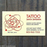 REDDY KILOWATT Tattoo Parlor Business Cards 1990s