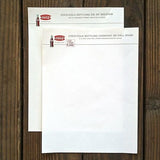 COCA-COLA Bottlers Plant Coke Letterhead Stationary 1950s