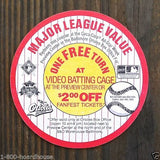 COCA-COLA All-Star ORIOLES Coke Drink Coasters 1993