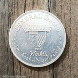 GENERAL DUEL 8 TIRE Advertising Coin 1940s