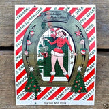 HORSESHOE CLUB Pinup Matchbooks Matches 1960s