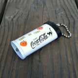 COCA-COLA Halloween Flashlight KEYCHAIN 1996