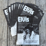 31 WHOLESALE Flyers INSIDE ELVIS Signed Promotional Book Offer 1978 LOT