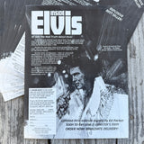 31 WHOLESALE Flyers INSIDE ELVIS Signed Promotional Book Offer 1978 LOT