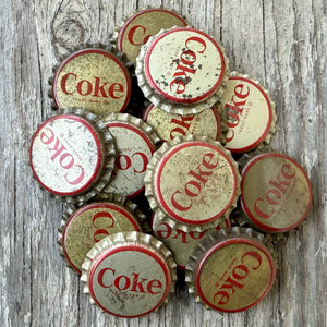 14 Vintage Original 1950s COKE SODA Bottle Cap Coca Cola WHOLESALE LOT Unused