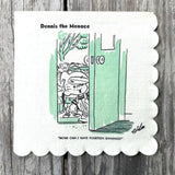 47 Original 1952 DENNIS THE MENACE Cocktail "Hors d'oeuvres" Snack NAPKINS Lot