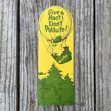10 Vintage 1970s WOODSY OWL Give A Hoot Don't Pollute BOOKMARK Page Marker LOT