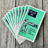 10 Vtg 1950s QUIZ JR Railroad Questions & Answers Train Booklet WHOLESALE LOT