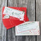 10 Vintage 1950s HENDLER'S ICE CREAM Kewpie Egg Nog Recipe Card WHOLESALE LOT