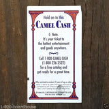 JOE COOL CAMEL Cash Coupons 1980s 