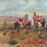 CHARLES RUSSELL Western Indian Art Print Set 1930s