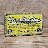 PINEX LAXATIVES MEDICAL Pharmacy Medicine Tin 1900s