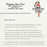 POLL PARROT Shoes Stationary Dividend Coupon Check 1962