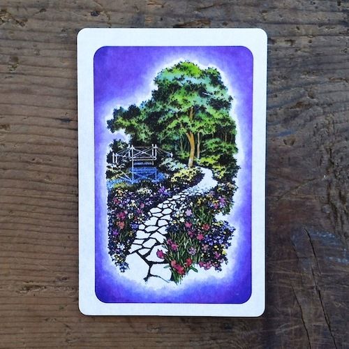 FOLLOW YOUR PATH Playing Card