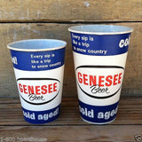 GENESEE BEER Paper Sample Cups 1950s