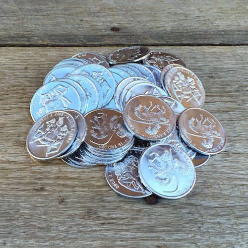 ONCE A KING Novelty Comical Coins 1960s – BestLittleHoardHouse