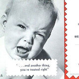 You're Treated Right REAL ESTATE Ink Blotter 1960s