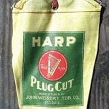 HARP PLUG CUT Tobacco Bag 1920s