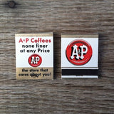 A&P GROCERY STORE Matchbook Matches 1959