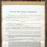PITTSBURGH LAKE ERIE Railroad ARTICLES OF AGREEMENT 1930s-40s