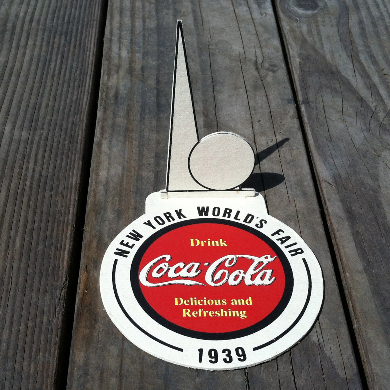 Coca-Cola レトロラグ 1886-2000 Drink Coca-Cola Established 1886 Decal Distressed | Retro Planet