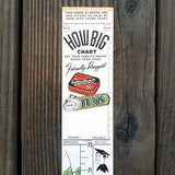 TUMS ADVERTISING Store Promotional Ruler 1952