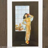 CHINESE PINUP GIRL 1955 Sexy SEE-THRU DRESS Calendar