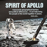 SPIRIT OF APOLLO XI Moon Walk Space Poster 1969