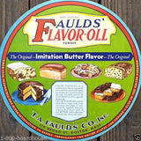 FAULD'S FLAVOR-OLL Imitation Butter Label 1920s
