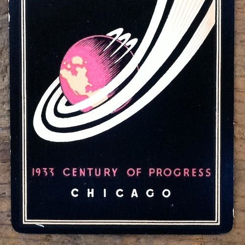 CENTURY OF PROGRESS Playing Cards 1930s 
