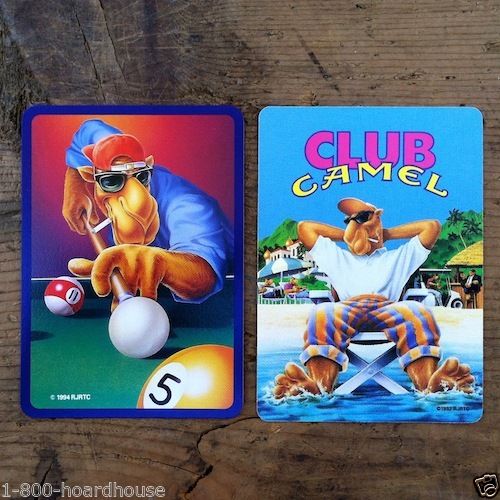 JOE COOL CAMEL CIGARETTE Playing Card Set 1990s