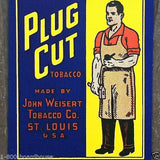 BIG JOHN PLUG CUT Tobacco Chew Label 1920s
