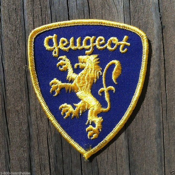 GEUGEOT Peugeot Lion Shield Patch 1960s
